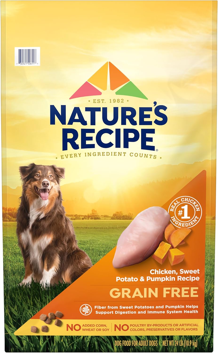 Natures Recipe Grain Free Chicken Sweet Potato Pumpkin Dog Food
