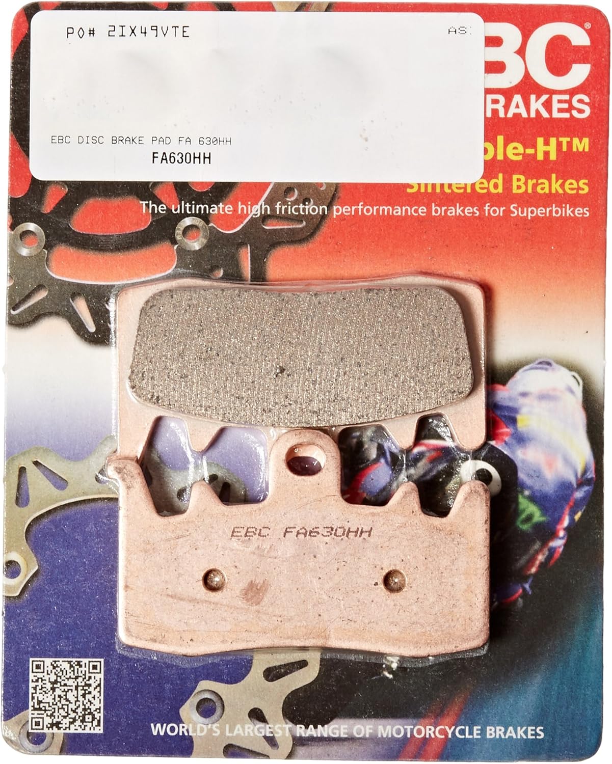 EBC Brakes FA630HH Double-H Series Sintered Disc Brake Pad Review