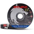 Cut Off Wheels 12 PCS 4 1/2 in Metal and Stainless Steel Cutting Wheel