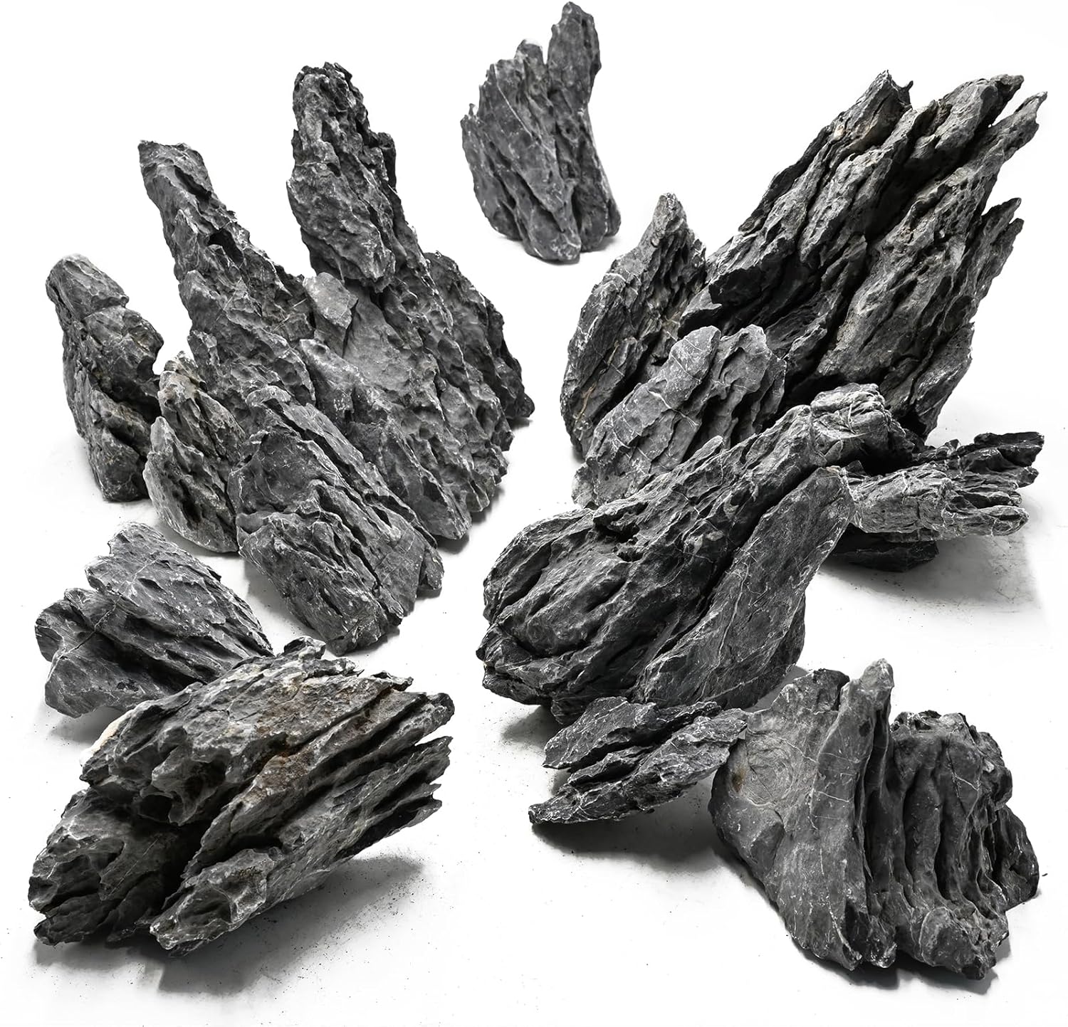 Unocho Aquarium Rocks Seiryu Stone for Stunning Aquascaping