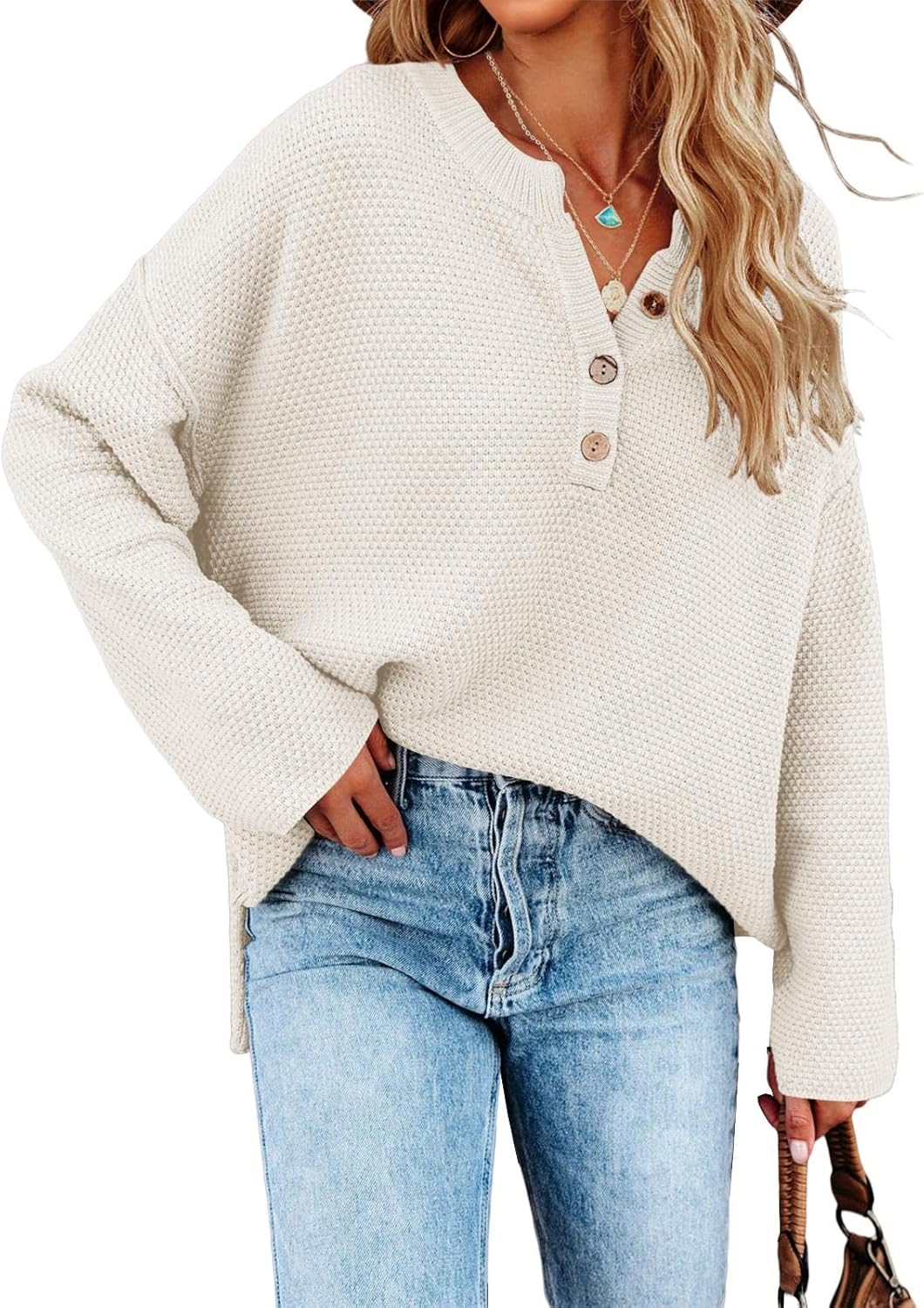 Saodimallsu Women's Oversized Sweaters for Cozy Style