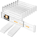 Expandable Drawer Dividers with Inserts - Adjustable Drawer Organizers