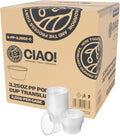 CIAO! 3.25oz PP Clear Portion Cup Case of 2,500 - Clear, Durable