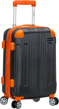 Rockland London Expandable Hardside Luggage with Spinner Wheels