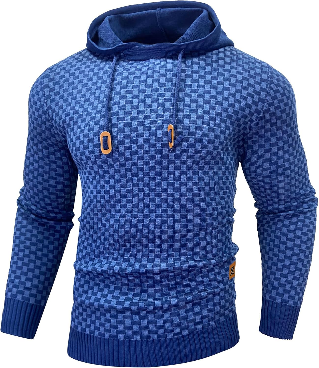 Zaitun Mens Hooded Sweatshirt: Trendy Slim Fit Pullover Hoodie