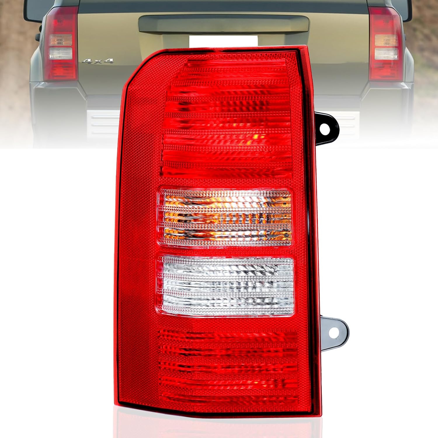 Boine Left Side Tail Light for 2008-2017 Jeep Patriot - Durable