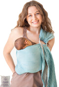 Baby Sling Carrier Breathable 100% Cotton Wrap - Ergonomic Ring Sling