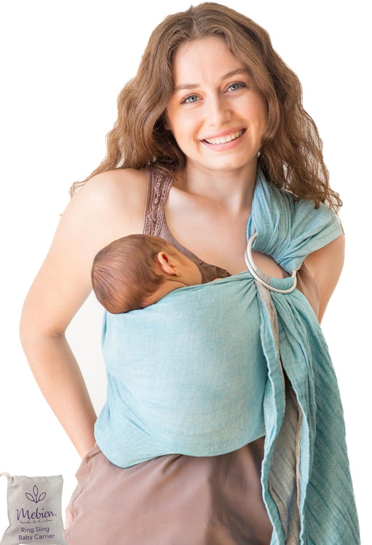 Comfortable Cotton Baby Sling - Newborn to Toddler Carrier