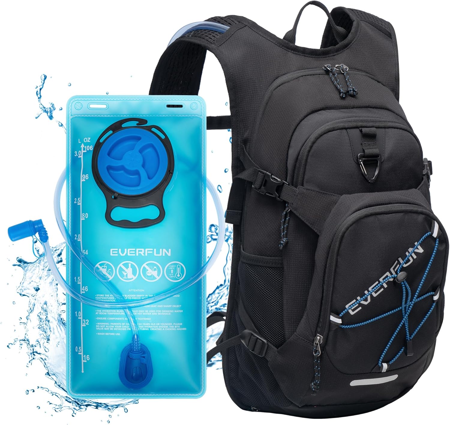 Everfun Insulated Hydration Backpack: Stay Hydrated on the Go!