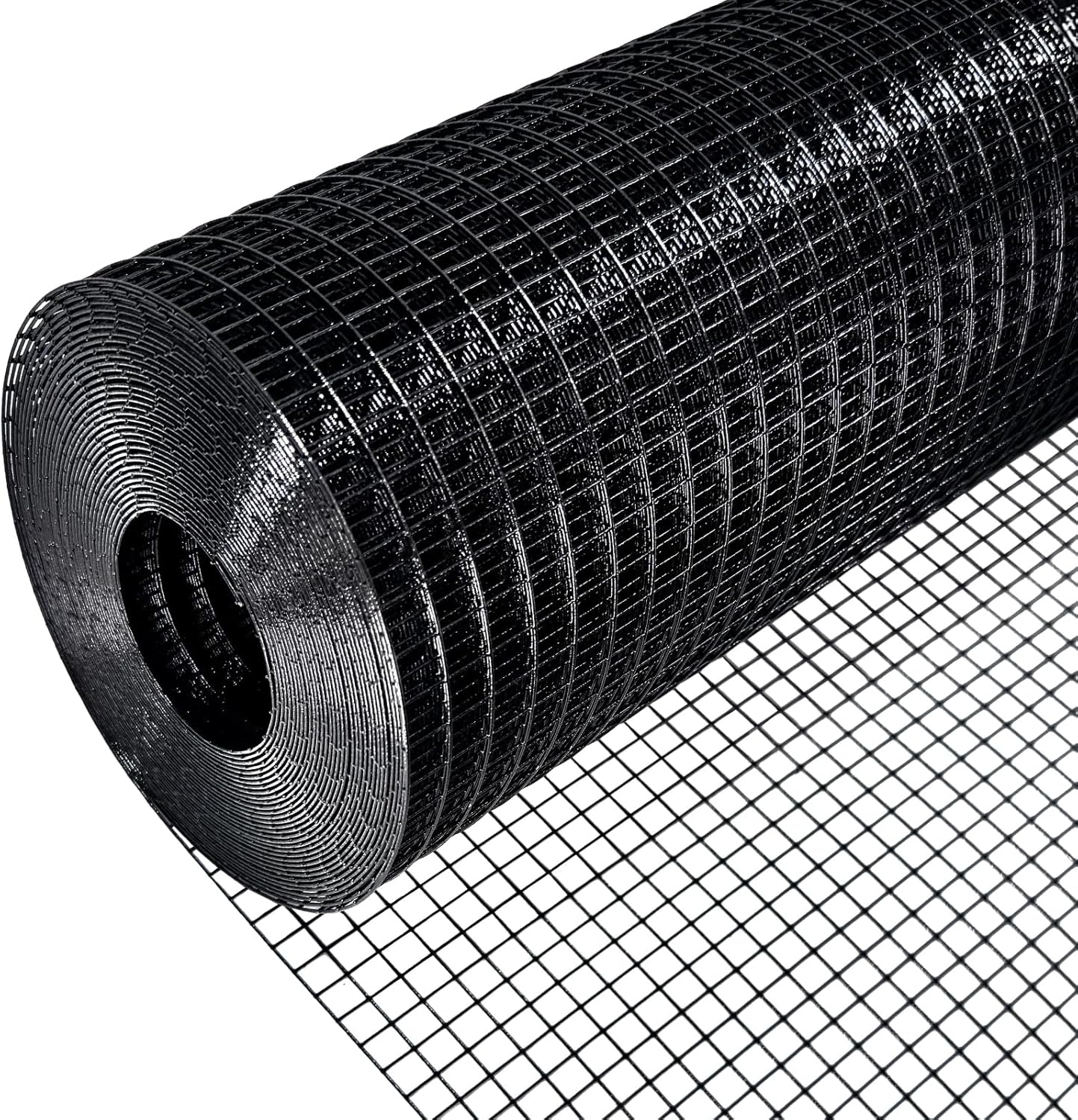 Black Hardware Cloth 48in x 50ft for Poultry and Garden Fencing