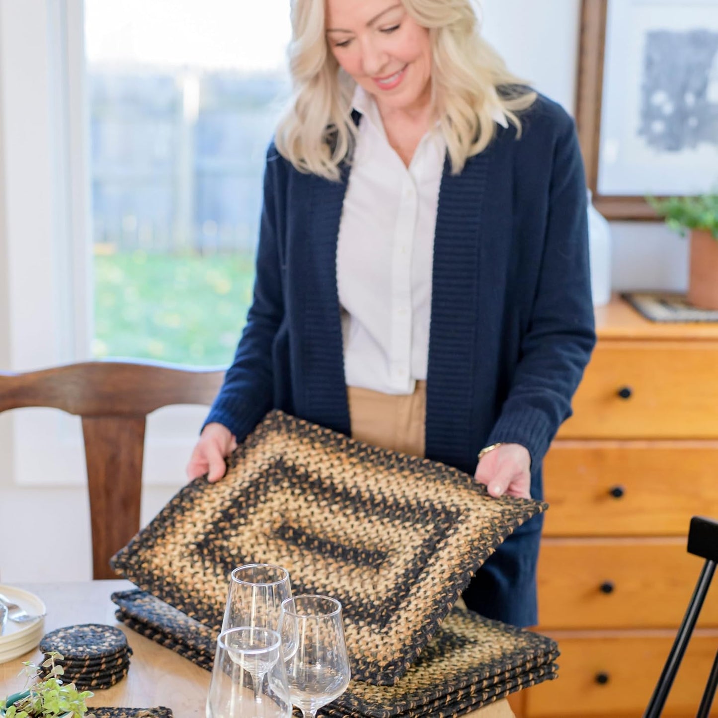 Kilimanjaro Dining Placemats Set of 6 for Elegant Table Decor