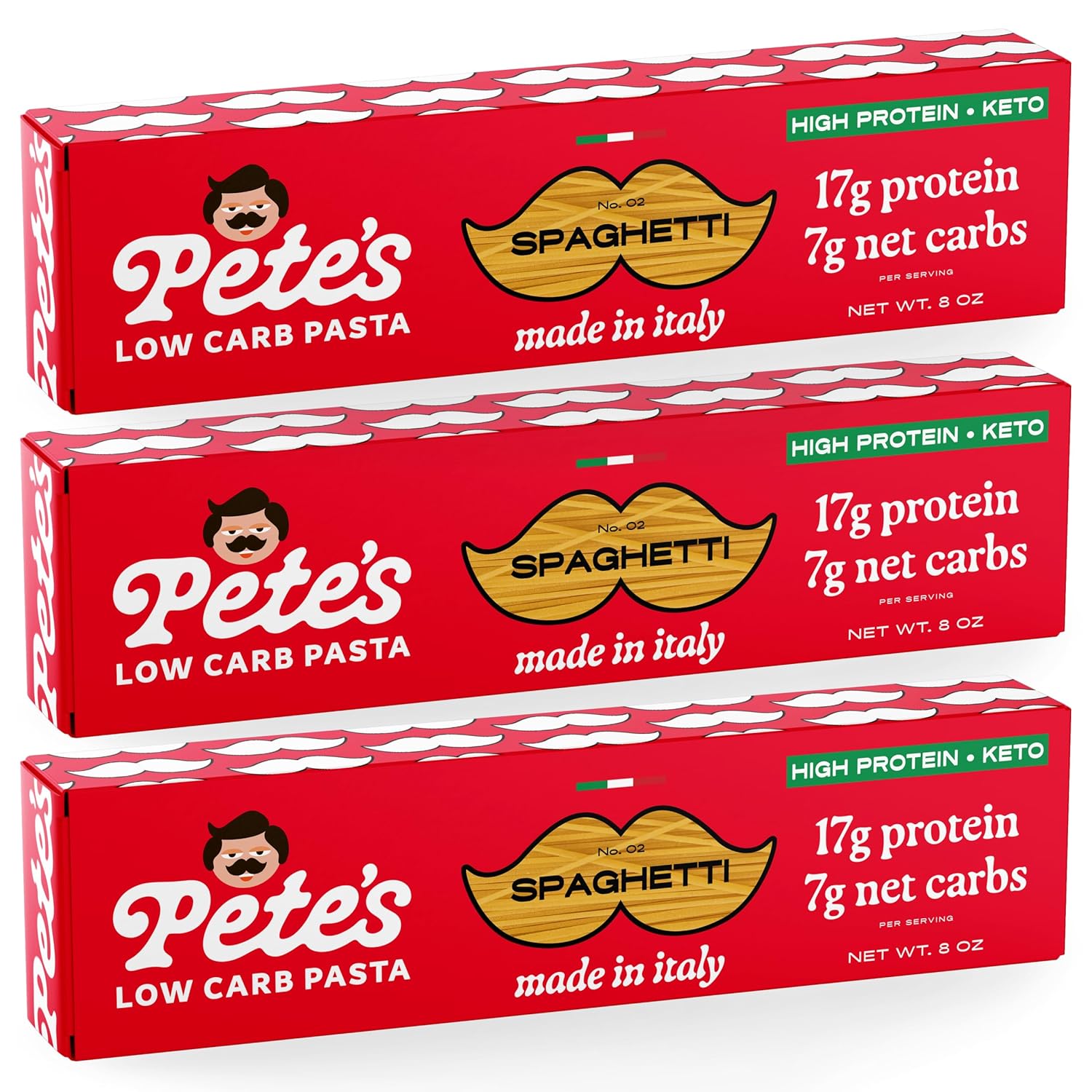 17g High Protein Spaghetti Noodles - Low Carb Keto Pasta