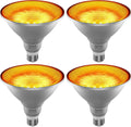 LED Bug Light Bulbs PAR38 1900K Dusk-to-Dawn - 4 Pack