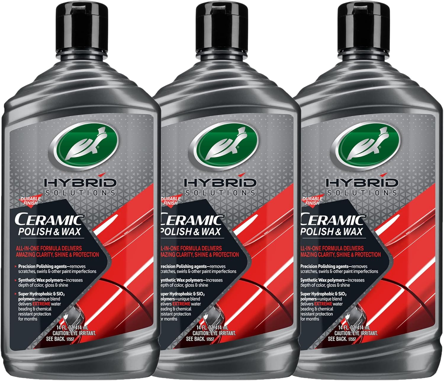 Turtle Wax Hybrid Solutions Ceramic Polish and Wax for Cars