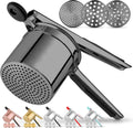 Potato Ricer 15oz Premium Stainless Steel - Fluffy Mashed Results