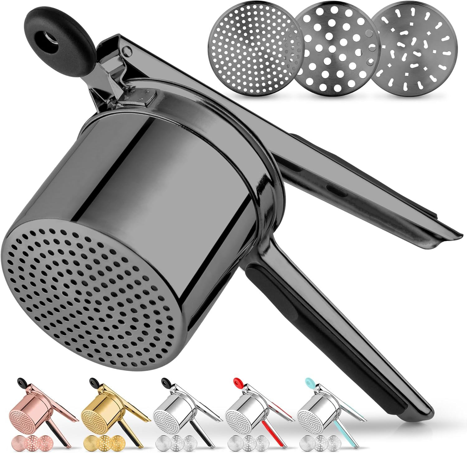 Premium Large 15oz Potato Ricer for Effortless Mashed Potatoes