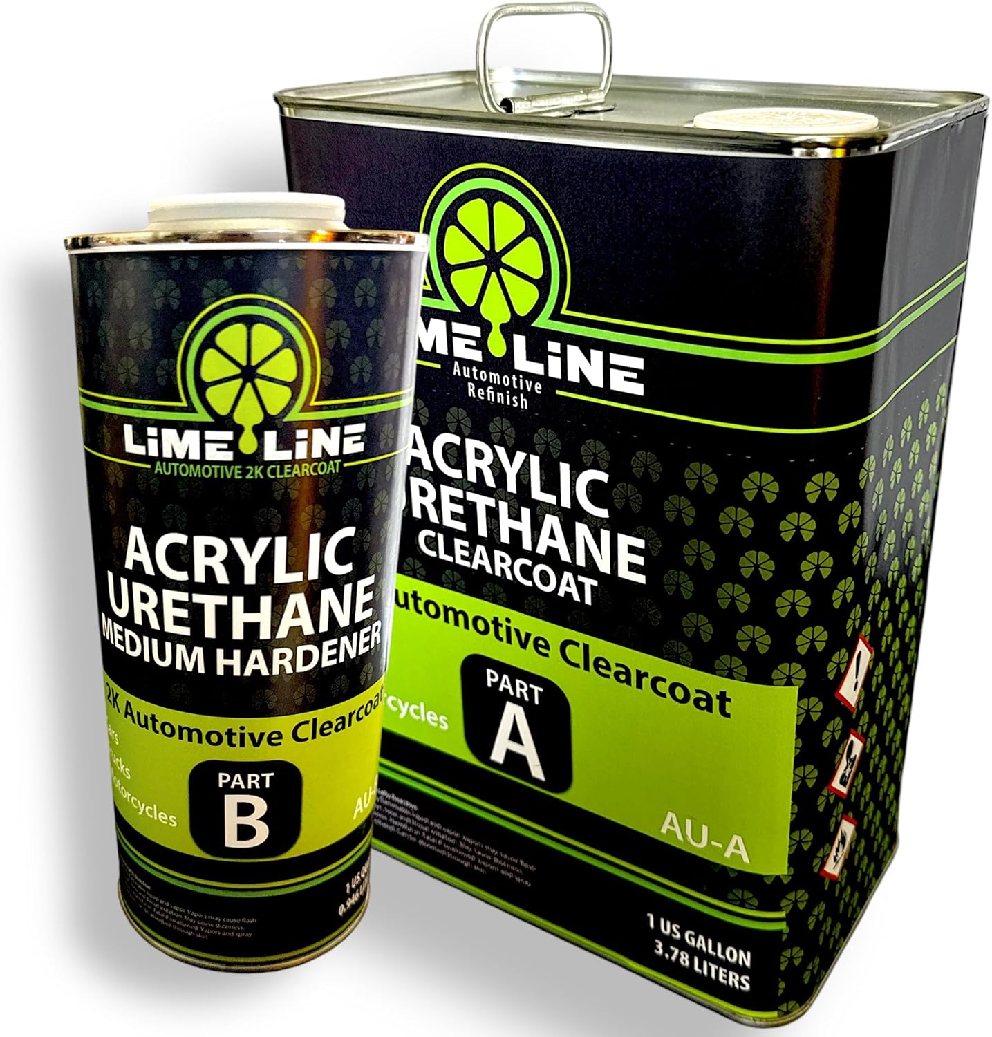 LiME LiNE 2K Clearcoat Automotive Paint Kit for Custom Builds