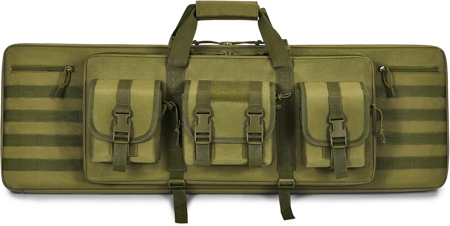 Soft Rifle Case Tactical Long Double Rifle Backpack Gun Bag
