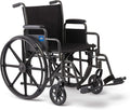 Comfortable Folding Wheelchair 16W x 16D Seat - Easy Transfers