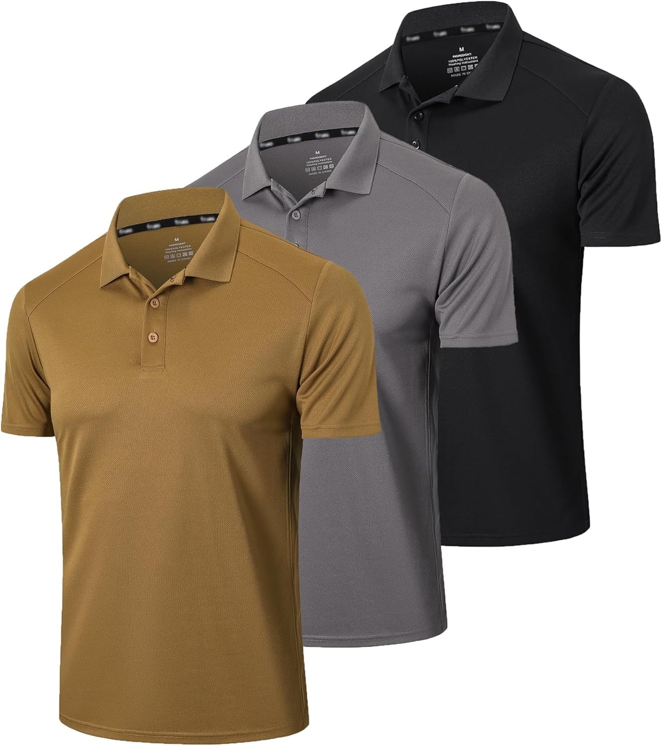 Mens Moisture Wicking Polo Shirt for Performance and Comfort