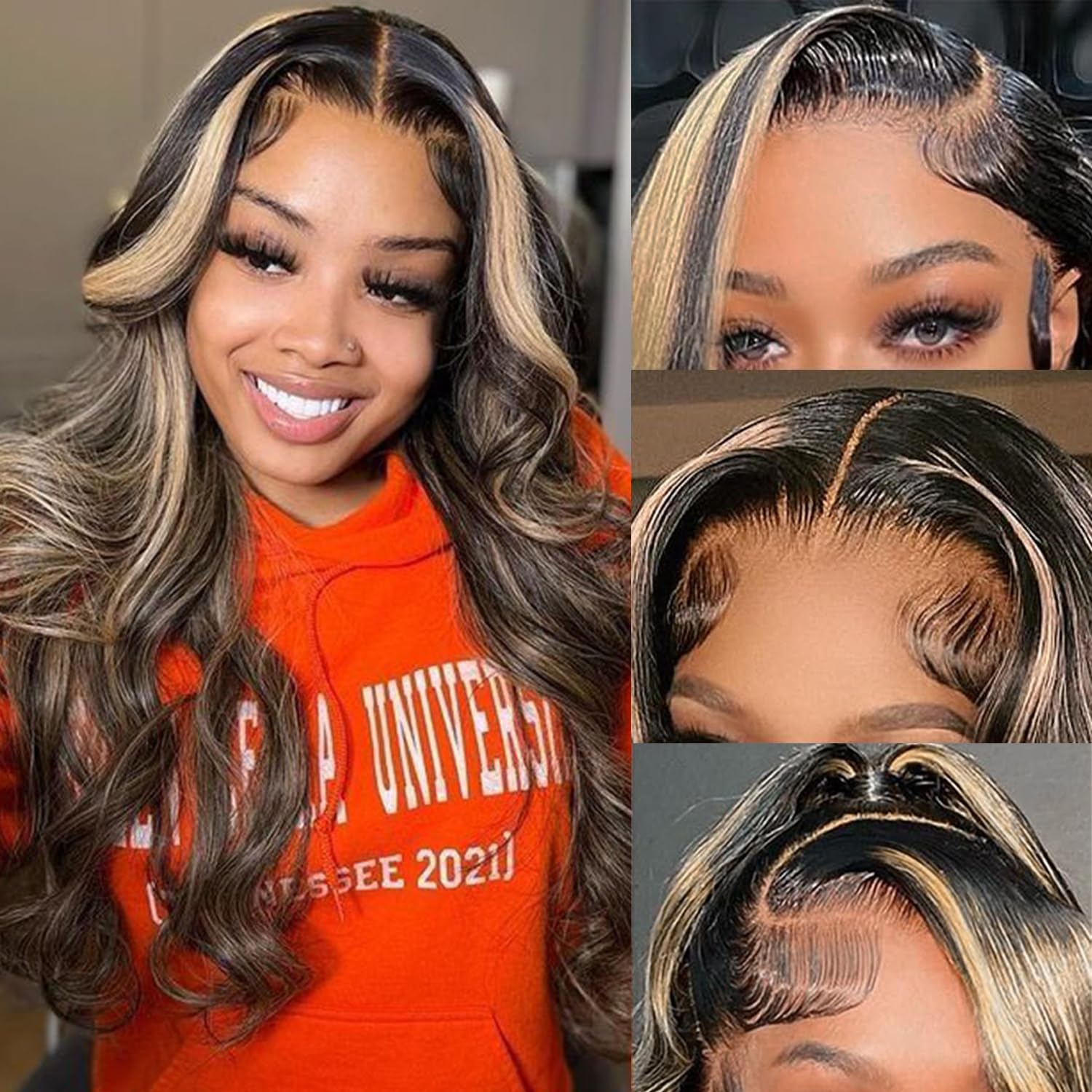 13x6 Lace Front Wigs Human Hair Body Wave for Black Women