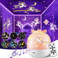 Kids Night Light Projector Unicorn Night Light for Girls - 4 in 1