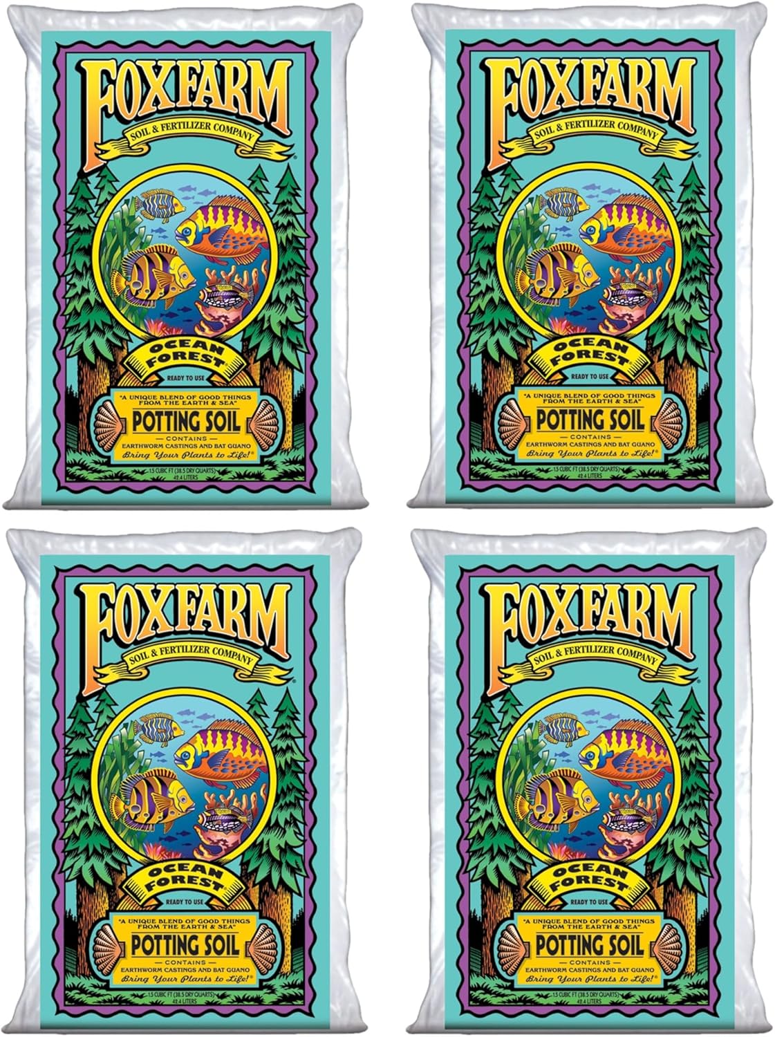 FoxFarm Ocean Forest Potting Soil for All Container Plants