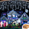 Hezbjiti 800LED Ice Lights for Outdoor Christmas Decor