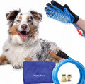 Dog Bath Brush Sprayer Glove and Scrubber Tool - Calming 4-in-1 Bath