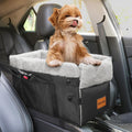 Center Console Dog Car Seat for Small Dogs with Safety Features