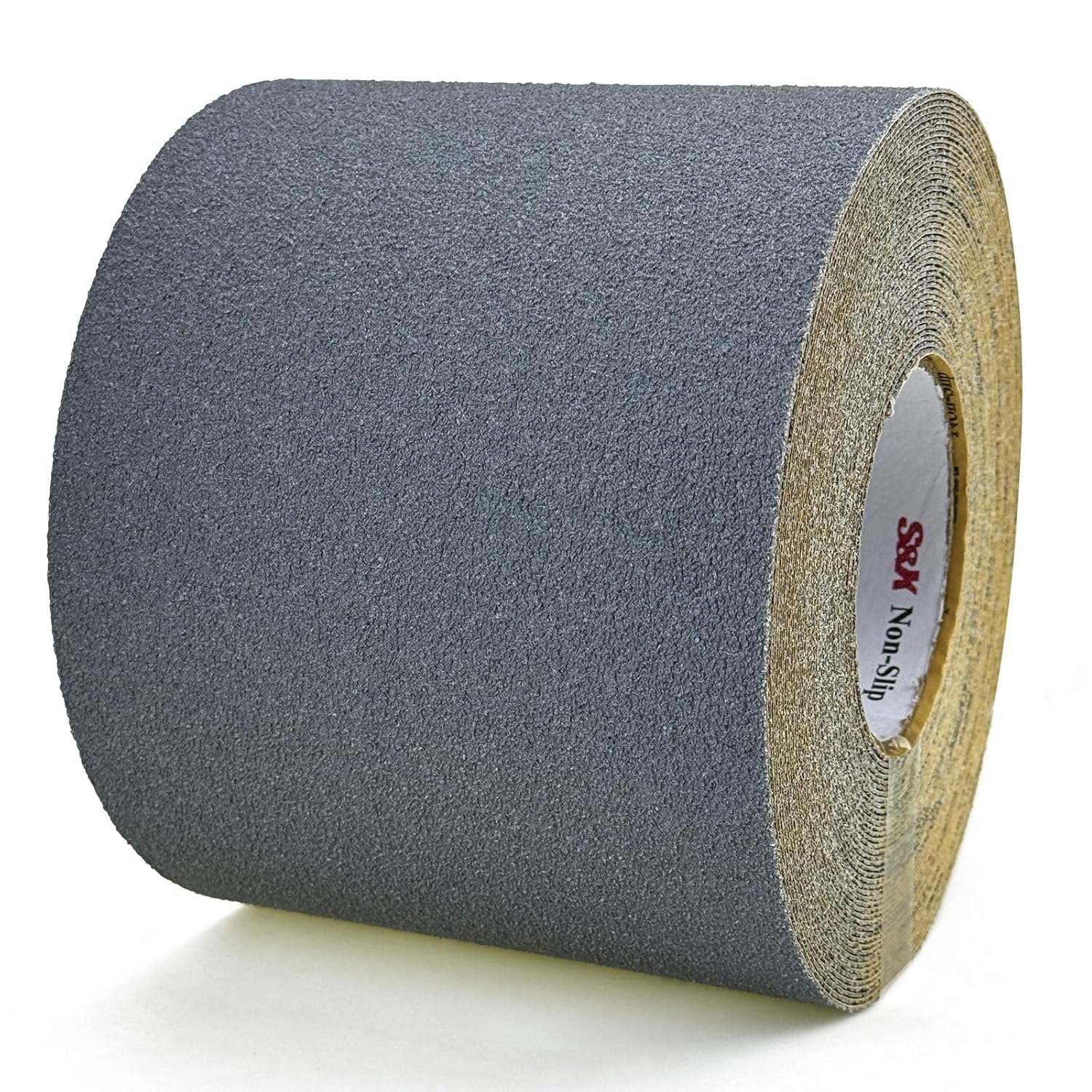 S&X Gray Anti Slip Tape 6 Inch x 60 FT Roll for Safety