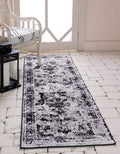 Unique Loom Sofia Collection Area Rug Runner - Elegant Vintage Look