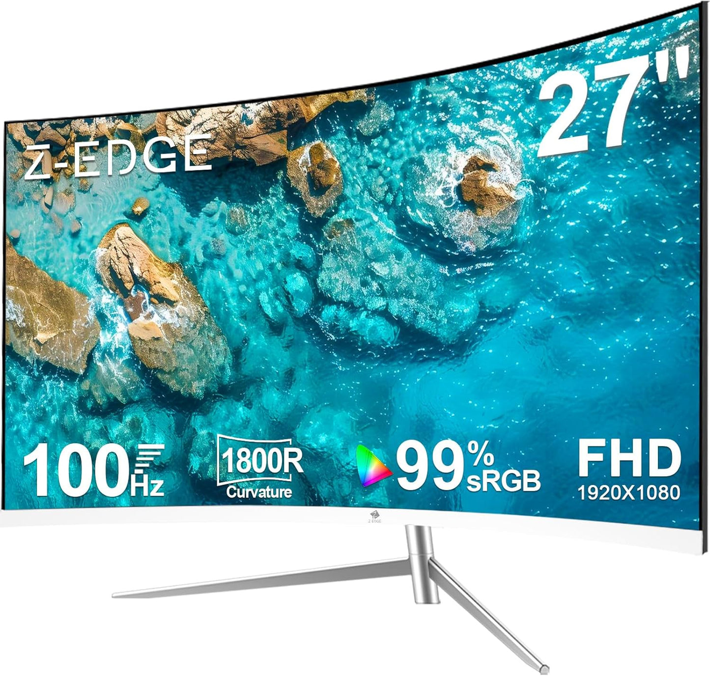 Immerse in Gaming: Z-Edge 27 Curved HD Monitor