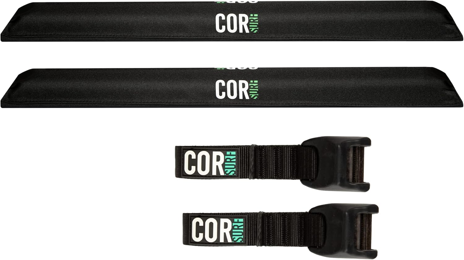 COR Surf Aero Roof Rack Pad with Premium No-Scratch Straps