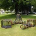OYX 6-in-1 Portable Cat Enclosure: Indoor/Outdoor Fun!