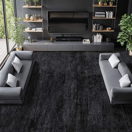 Washable 8x10 Area Rug for Living Room - Durable Non-Slip Design
