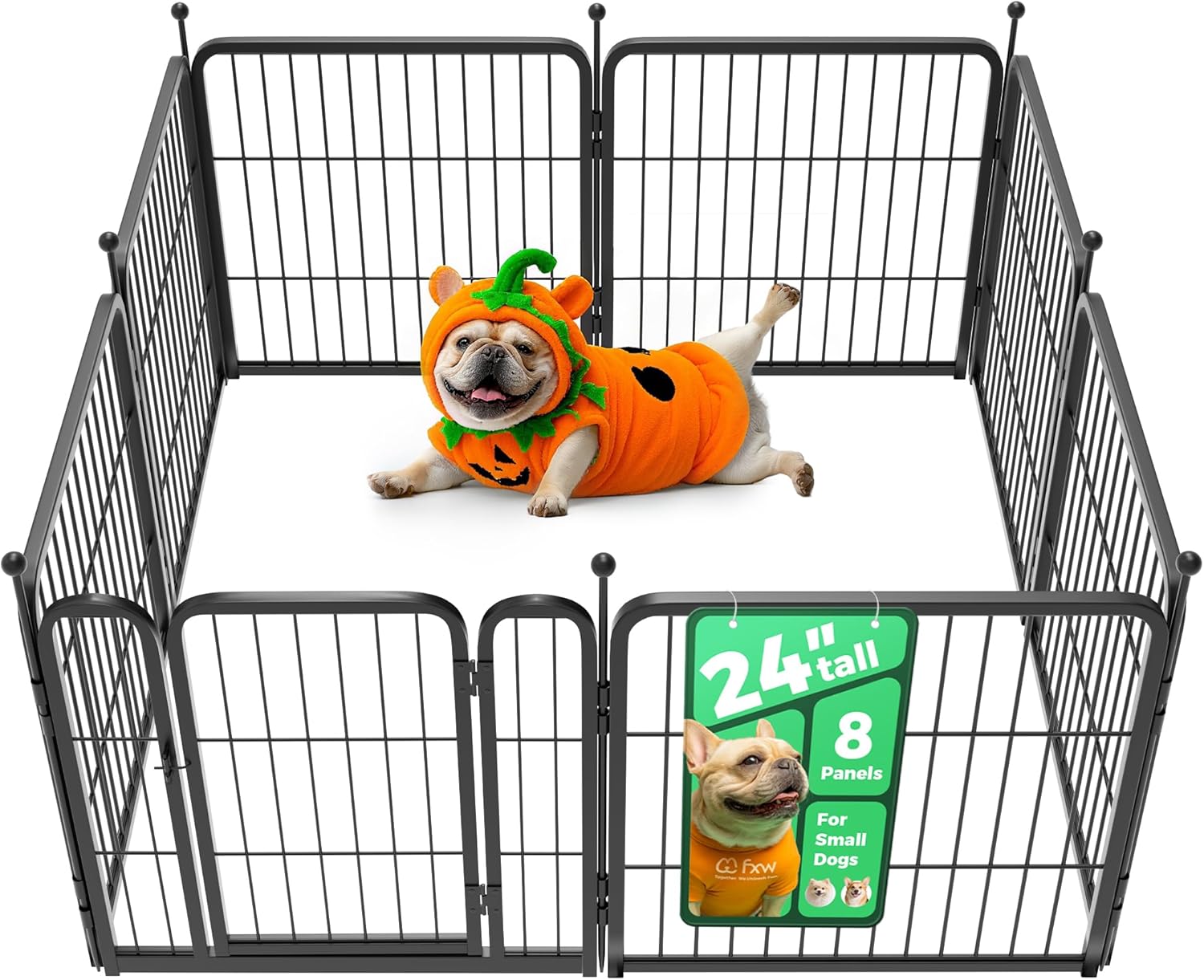 FXW Rollick Unleashed Dog Playpen for Indoor and Outdoor Use