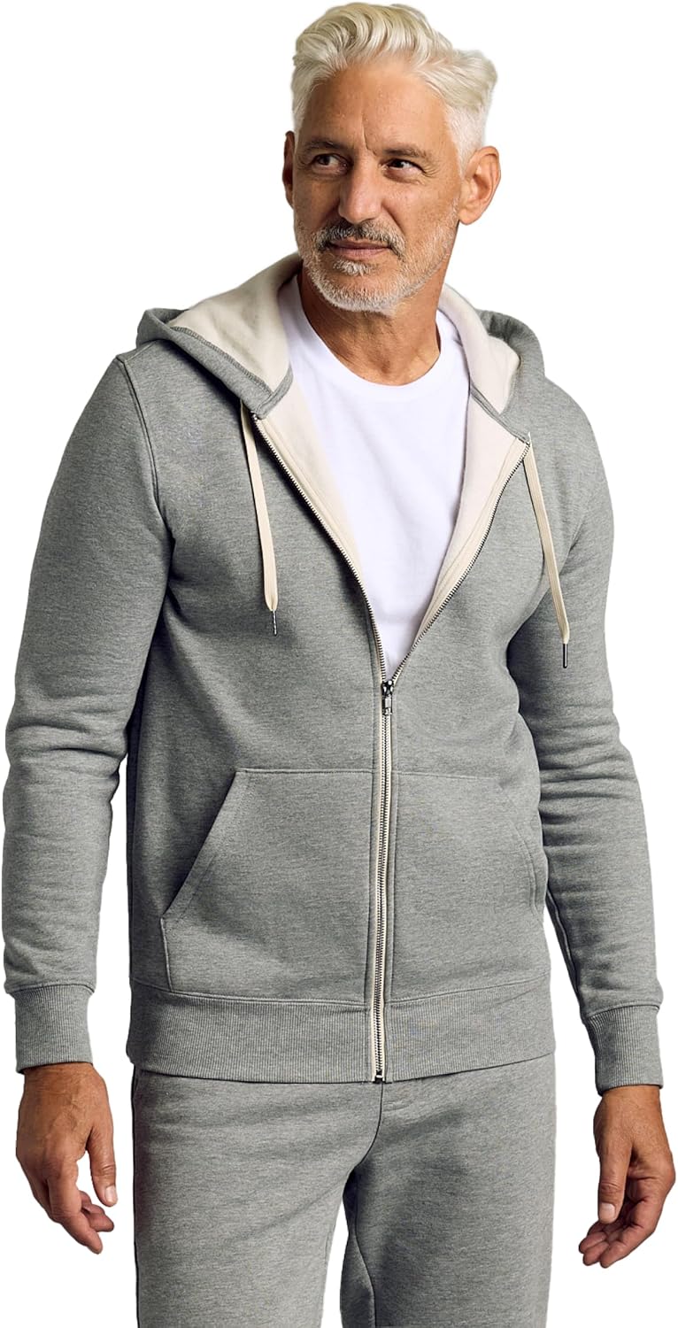 True Classic Hoodies for Men - Soft Fleece Pullover & Zip-Up