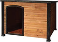 PRECISION PET Extreme Outback Log Cabin Dog House, Medium