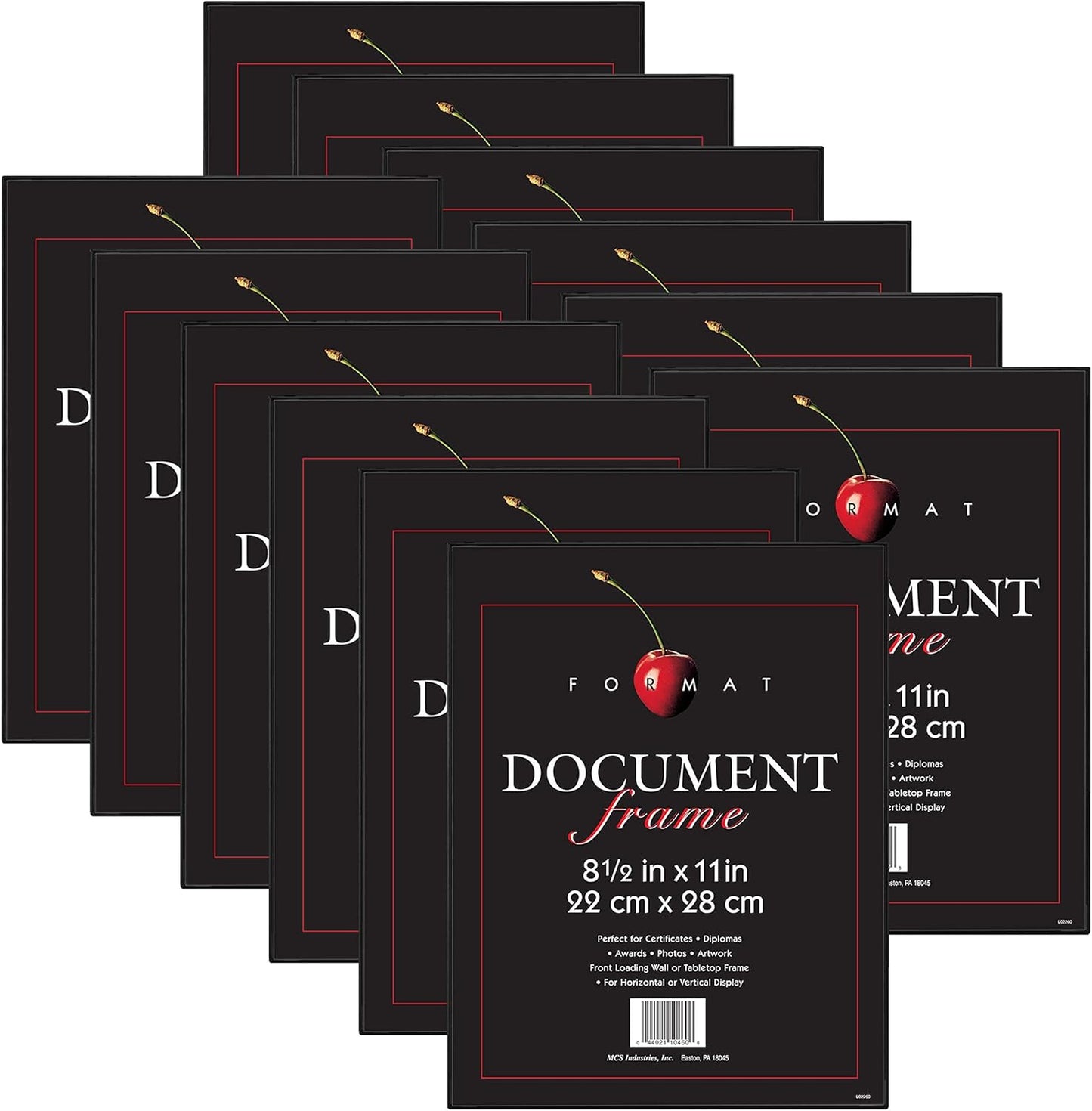 MCS Format 8.5x11 Diploma Frame for Modern Displays