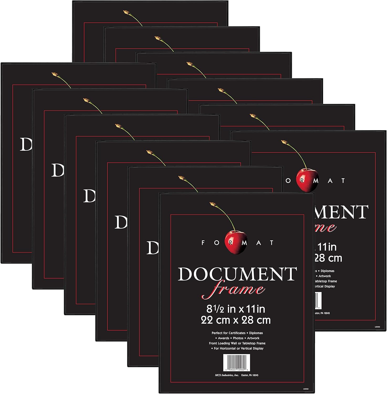 MCS Format 8.5x11 Diploma Frame for Modern Displays