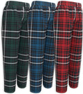 Men's Super Soft Woven Pajama 3 Pack - Assorted Plaids