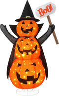 Halloween Decoration 4.3FT Retractable Jack-O-Lantern - Lighted
