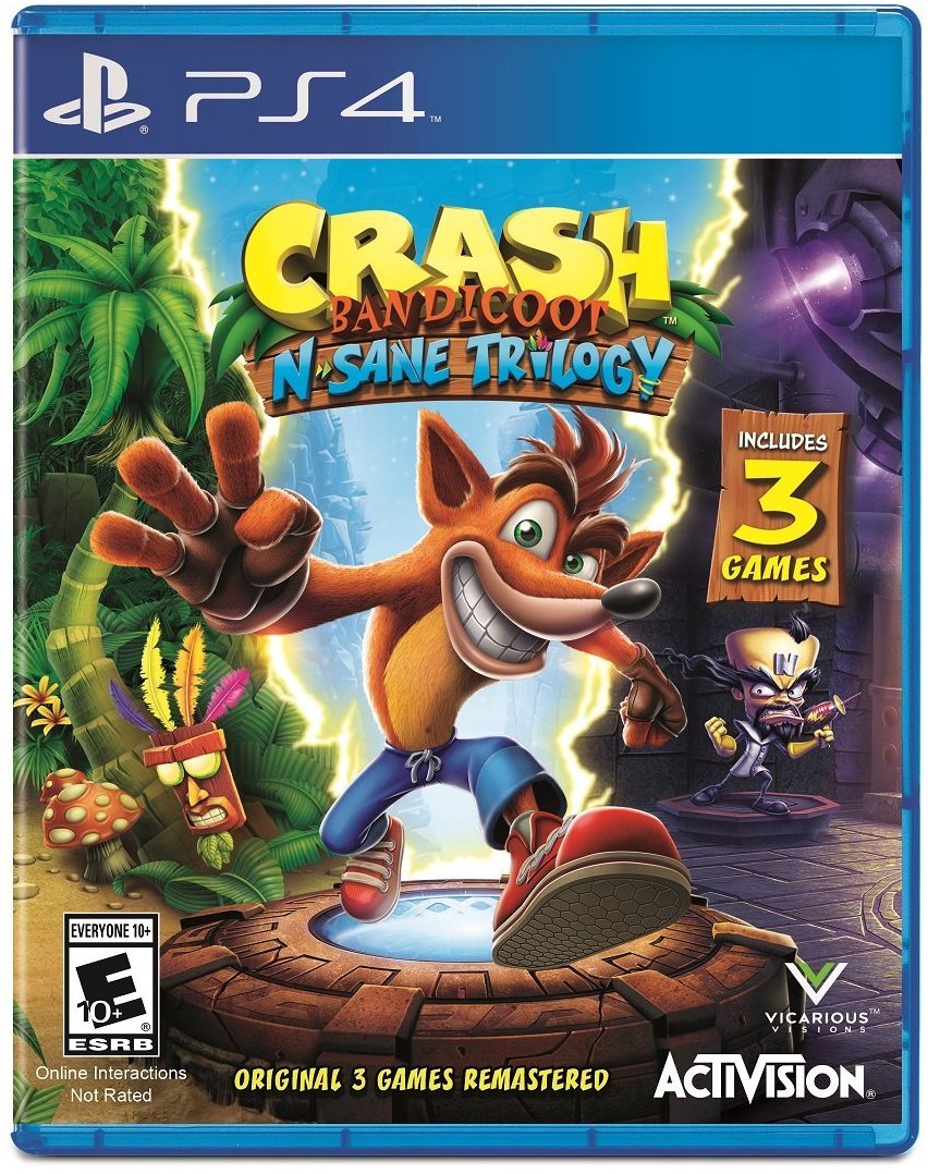 Crash Bandicoot N. Sane Trilogy for PlayStation 4 - Classic Fun