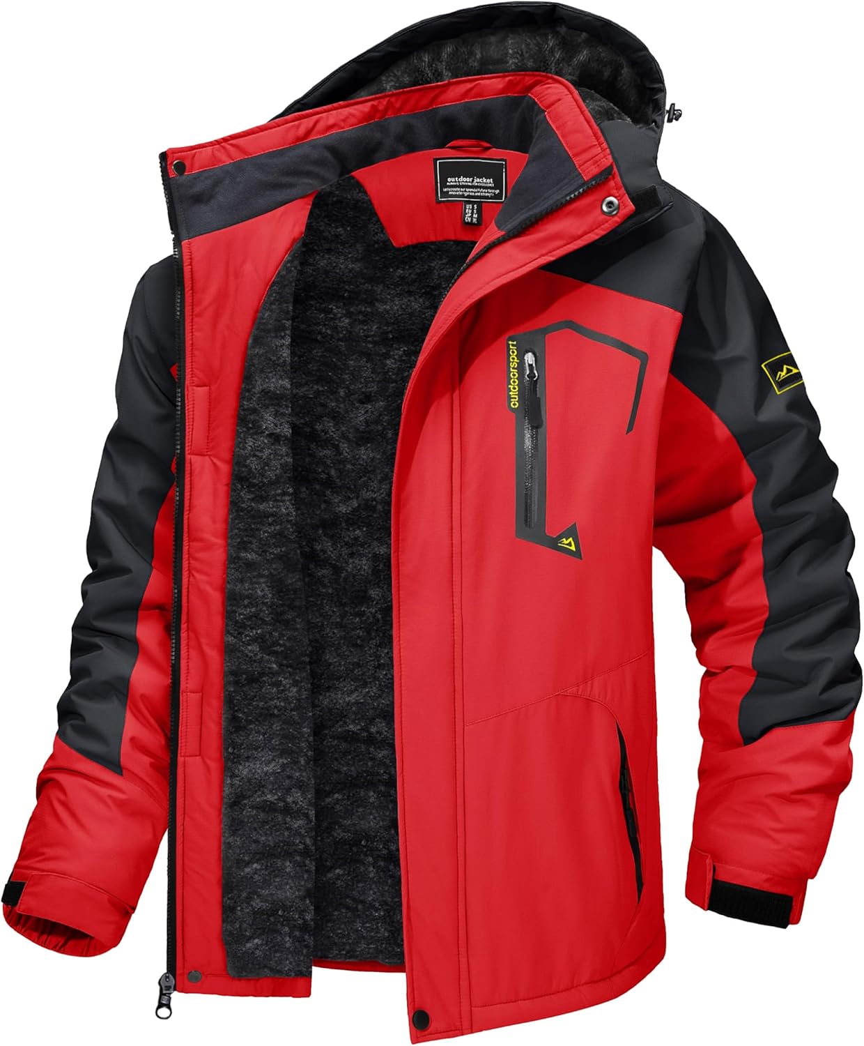 TACVASEN Men's Winter Skiing Jackets for Outdoor Sports Comfort