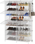 AWTATOS Shoe Rack 8 Tier 32-Pair Shoe Storage Cabinet