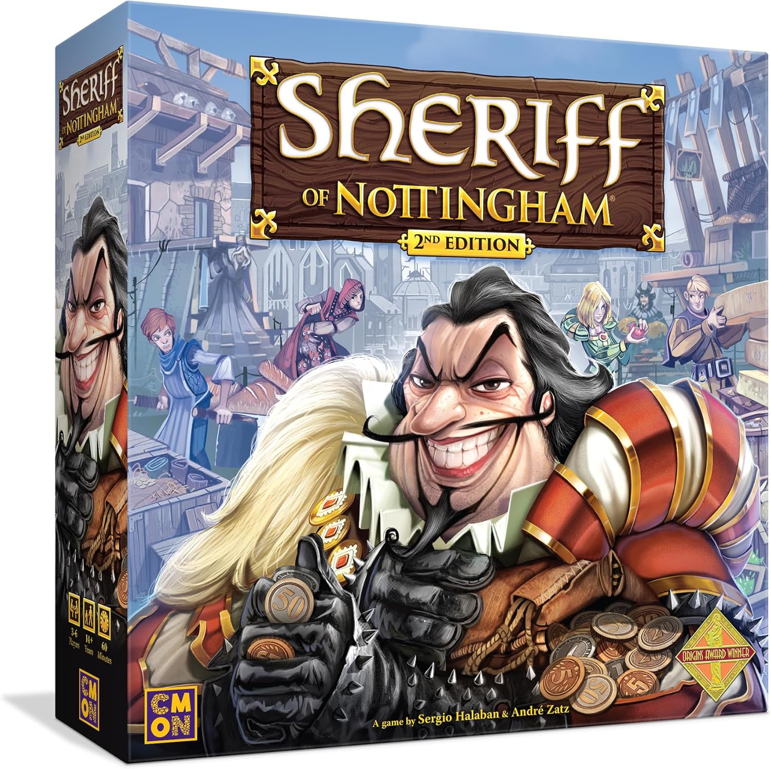 Sheriff of Nottingham Board Game - Bluffing & Strategy Fun