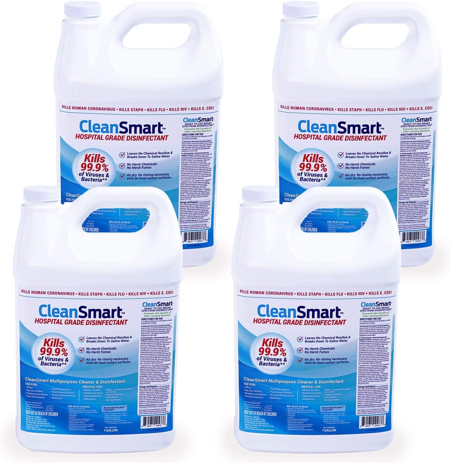 CleanSmart Hospital Grade Disinfectant for Medical Equipment