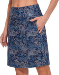 Skorts for Woman Golf Skirt Knee Length with Pockets - Comfortable Fit