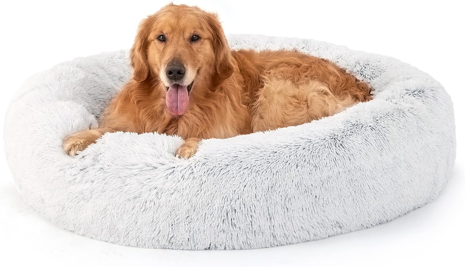 Calming Dog Bed for Extra Large Dogs - Cozy Plush Design